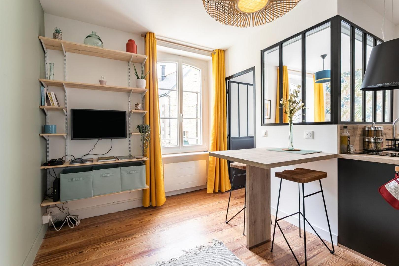 Apartmán Lucelyne - Beau T2 Renove - Centre - Plage 400M Dinard Exteriér fotografie